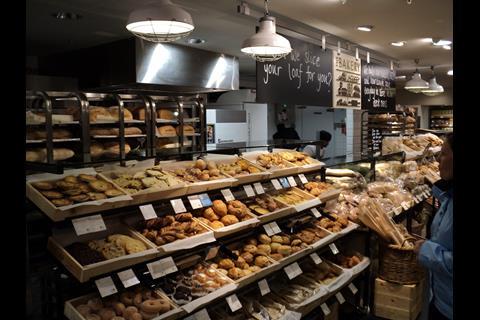 New-style bakery at M&S